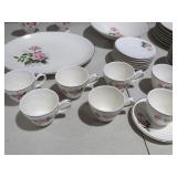 Summer Rose Fine China - Place Setting and Serving Dishes