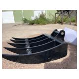 SDLANCH Mini Excavator Rake