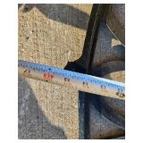 Sturdy Bench End Frames and Backrest