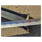 Sturdy Bench End Frames and Backrest