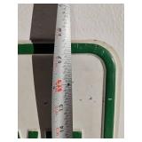 Heavy Embossed "Beardstown" City Limits Retired Street Sign