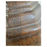 Wooden Pedestal Side or Lamp Table