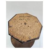 Wooden Pedestal Side or Lamp Table