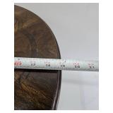 Wooden Pedestal Side or Lamp Table