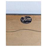 Early U of M Panoramic Military Black and White Photo