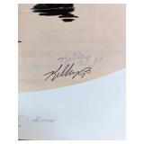 Signed Richard Kelley Wings-In-Water Loon Picture