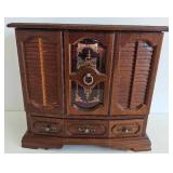 Vintage 9 Drawer Jewelry Box