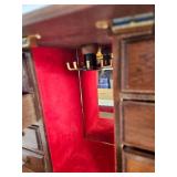 Vintage 9 Drawer Jewelry Box