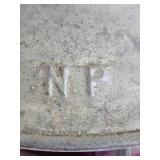 Northern Pacific Retired Railroad Lantern - Red Globe