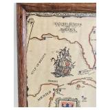 Royal Caribbean Cruise Line Vintage Map