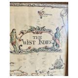 Royal Caribbean Cruise Line Vintage Map