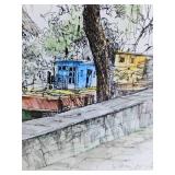 Eiffel Tower France Colorful Picture