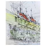 Eiffel Tower France Colorful Picture