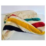 Vintage Hudson Wool Blanket 4 Stripe