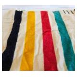 Vintage Hudson Wool Blanket 4 Stripe