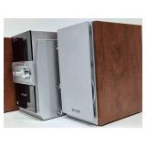 Working Panasonic CD Stereo System Model SA-PM53 w/Remote