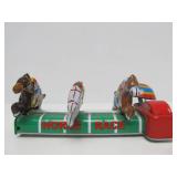 Schylling Tin Litho Horse Racing Toy