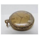 Antique ILLINOIS Pocket Watch - 21 Jewel - Gold Filled