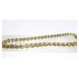 Genuine 14K Gold Tennis Bracelet