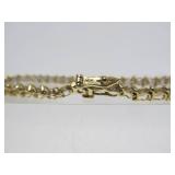 Genuine 14K Gold Tennis Bracelet