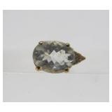 Set of 14K Gold Cross Earrings & Single 14K Gold Earring