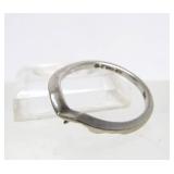 Genuine 14K White Gold Ring