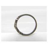 Genuine 14K White Gold Ring