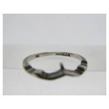 Genuine 14K White Gold Ring