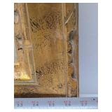 Very Nice LARGE Vintage Framed Signed Street Scene Painting - Signed "Cannon"