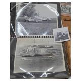 Great Estate Lot of Vintage Photos - Lots of Old Auto Racing Photographs