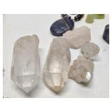 Nice Lot of Assorted Polished Gemstones Jewelry Crystals etc