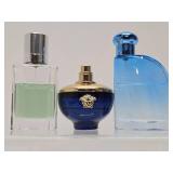 Group of Partially Full Brand Name Designer Cologne/Perfume