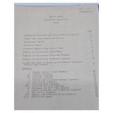 Original 1972 Proposal & Projection Binder for NFL Expansion Team - The Seattle Kings