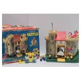 Vintage Fisher Price Little People Castle Playset - Play Family Castle