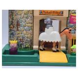 Vintage Fisher Price Little People Castle Playset - Play Family Castle