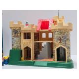 Vintage Fisher Price Little People Castle Playset - Play Family Castle