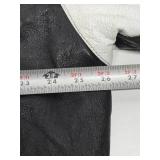 Nice Condition Retro Vintage NORTH DAKOTA Fighting Sioux Leather Jacket - Size L