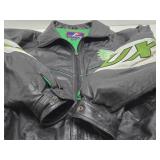 Nice Condition Retro Vintage NORTH DAKOTA Fighting Sioux Leather Jacket - Size L