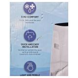 Unused PELONIS 10,000 BTU/h Portable Air Condition w/Remote