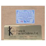 Framed Signed Numbered RICK KELLEY Eagle Print - "On Freedom