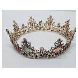 Nice Colorful Metal & Rhinestone Crown