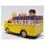 Working Vintage Bandai Battery-Op Musical Ice Cream Truck Toy