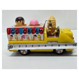 Working Vintage Bandai Battery-Op Musical Ice Cream Truck Toy