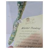 Large Hand Signed Doll by Charlie Patricolo - "Wishful Thinking" - Original Tag