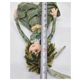 Large Hand Signed Doll by Charlie Patricolo - "Wishful Thinking" - Original Tag