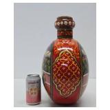 Large Handpainted Vintage Indian Water or Oil Jug