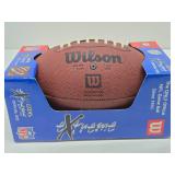 New in Box NFL Football signed by Vikings Players Matt Birk & Chris Claiborne