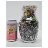 Large Vase Full of Assorted Costume Jewelry #2