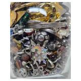 Large Vase Full of Assorted Costume Jewelry #2