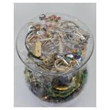 Large Vase Full of Assorted Costume Jewelry #2